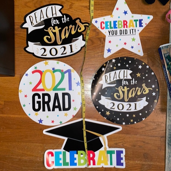 2021 student graduation 5x signs - Picture 1 of 1